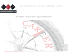 Tablet Screenshot of expertpersonnelsolutions.com
